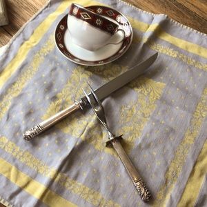 Sterling Carving Set